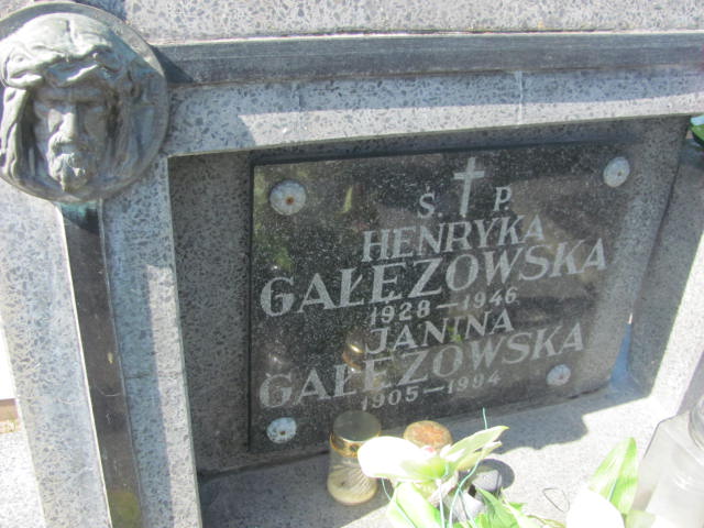 Janina Gałęzowska 1905 Kałuszyn - Grobonet - Wyszukiwarka osób pochowanych