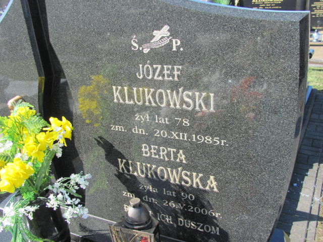 Józef Klukowski Kałuszyn - Grobonet - Wyszukiwarka osób pochowanych