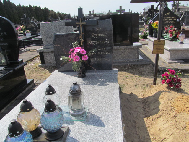Grób Cecylia Krzyżanowska