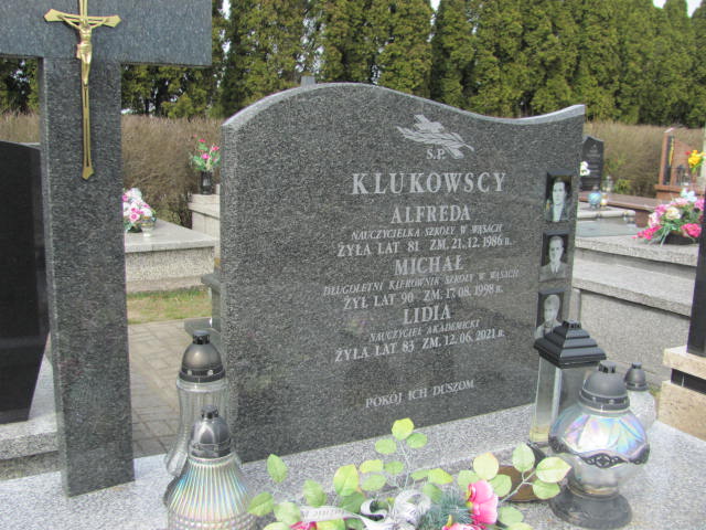 Alfreda Klukowska Kałuszyn - Grobonet - Wyszukiwarka osób pochowanych