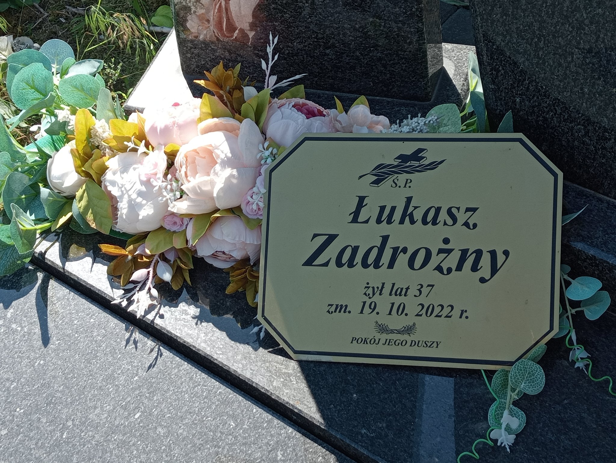 Grób Maria Barbara Zadrożna