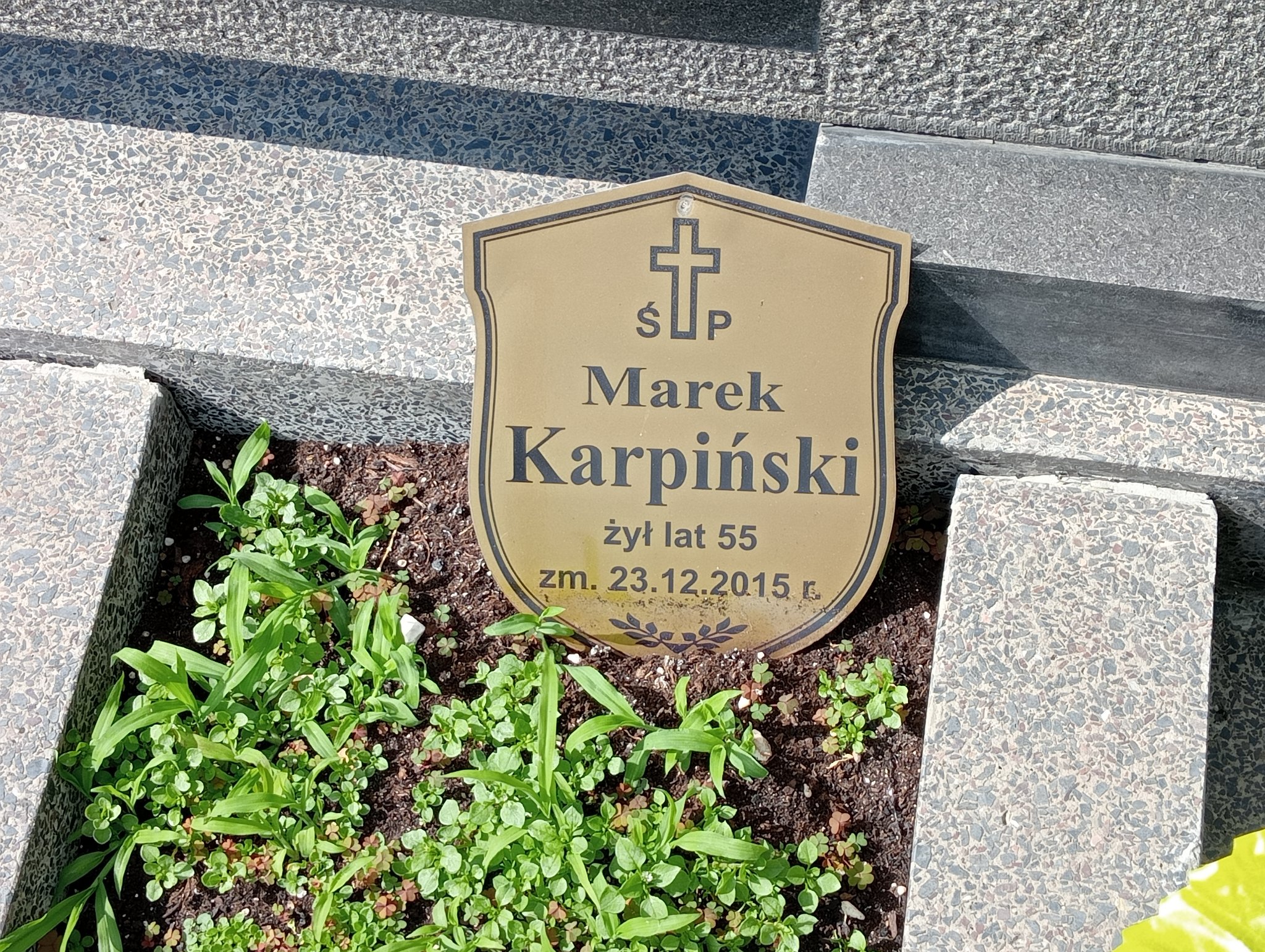 Marek Jan Karpiński 1960 Kałuszyn - Grobonet - Wyszukiwarka osób pochowanych